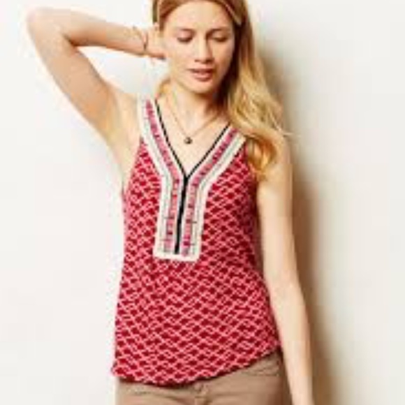 ANTHROPOLOGIE AKEMI KIN BOHO CHIC LUXE EMBROIDERED - Picture 2 of 7